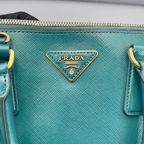 Prada Medium Lux Open Promenade Saffiano Calfskin Green