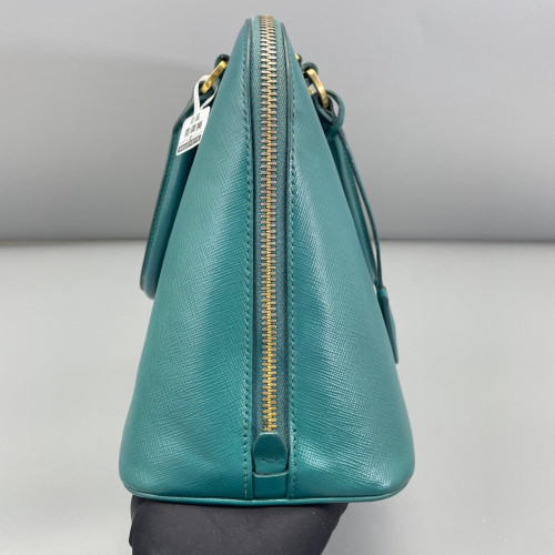 Prada Medium Lux Open Promenade Saffiano Calfskin Green