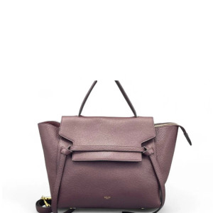 Celine Mini Belt Bag Grained Calfskin Light Purple