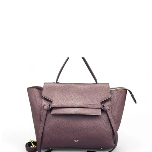 Celine Mini Belt Bag Grained Calfskin Light Purple