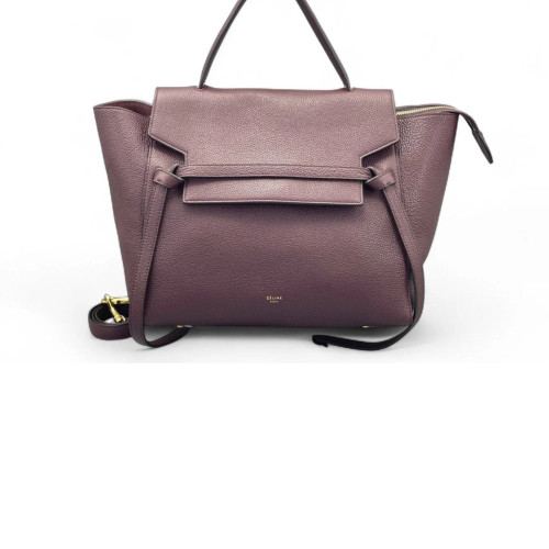 Celine Mini Belt Bag Grained Calfskin Light Purple