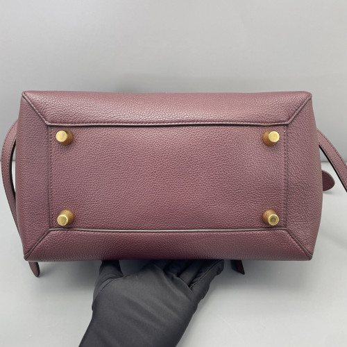 Celine Mini Belt Bag Grained Calfskin Light Purple