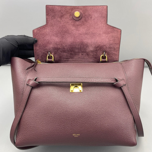 Celine Mini Belt Bag Grained Calfskin Light Purple