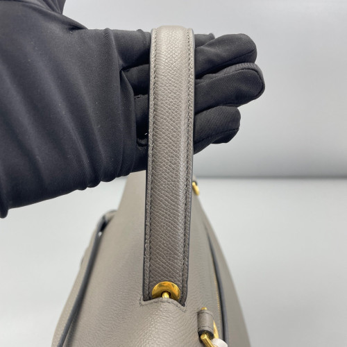 Celine Mini Belt Bag Grained Calfskin Grey