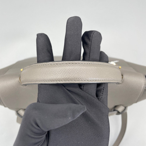 Celine Mini Belt Bag Grained Calfskin Grey