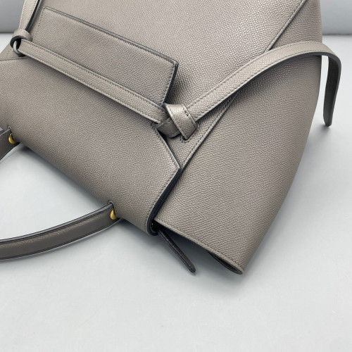 Celine Mini Belt Bag Grained Calfskin Grey