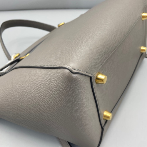 Celine Mini Belt Bag Grained Calfskin Grey