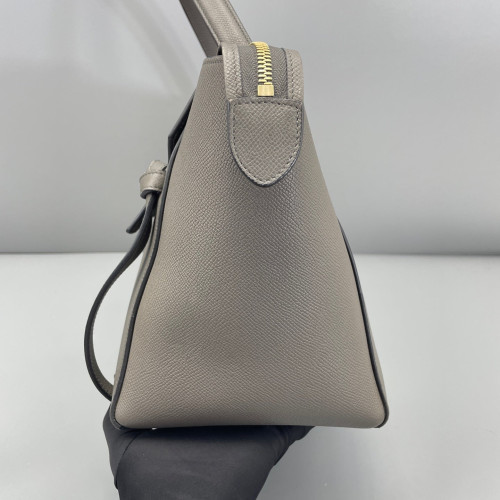 Celine Mini Belt Bag Grained Calfskin Grey
