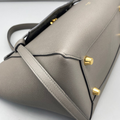 Celine Mini Belt Bag Grained Calfskin Grey