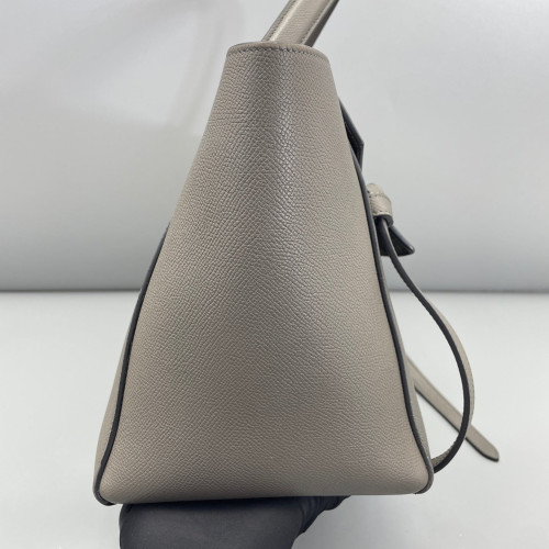 Celine Mini Belt Bag Grained Calfskin Grey