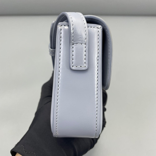 Celine Medium Tilly Triomphe Shoulder Bag Smooth Calfskin Wisteria