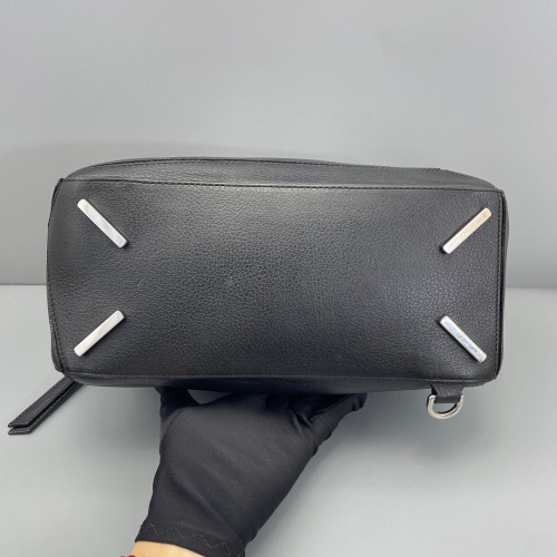 Loewe Medium Puzzle Anagram Debossed Calfskin Black