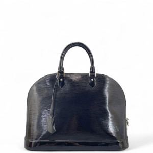 Louis Vuitton Alma GM Vernis Black