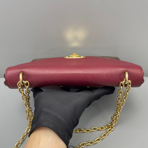 Louis Vuitton Saint Placide Monogram Brown Azalea