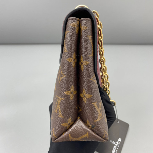 Louis Vuitton Saint Placide Monogram Brown Azalea