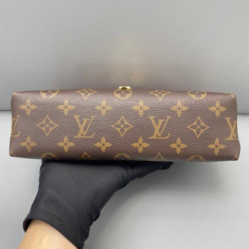 Louis Vuitton Saint Placide Monogram Brown Azalea