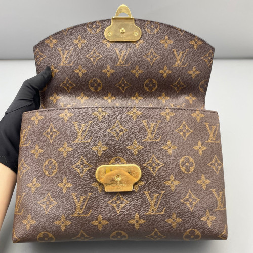 Louis Vuitton Saint Placide Monogram Brown Azalea