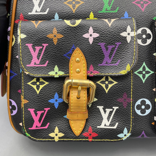 Louis Vuitton Messenger Monogram Multicolor Black