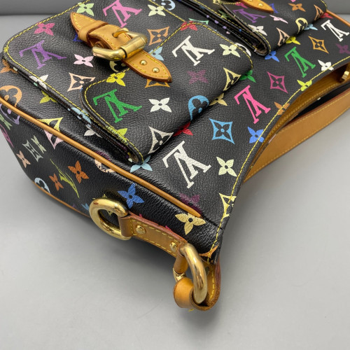 Louis Vuitton Messenger Monogram Multicolor Black