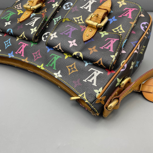 Louis Vuitton Messenger Monogram Multicolor Black