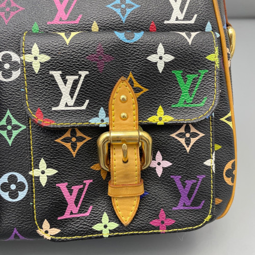 Louis Vuitton Messenger Monogram Multicolor Black