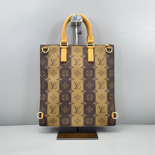 Louis Vuitton X Nigo Sac Plat Messenger Monogram Brown Beige