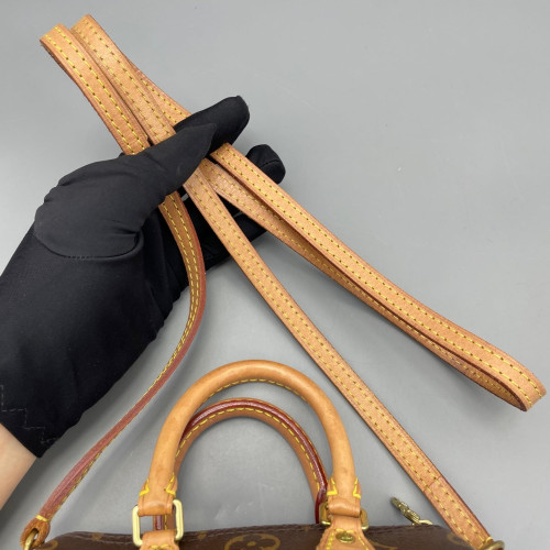 Louis Vuitton Nano Speedy Bandouliere Monogram Brown