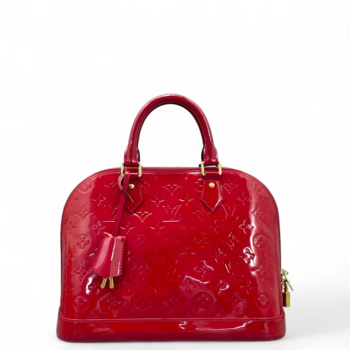 Louis Vuitton Alma PM Vernis Red