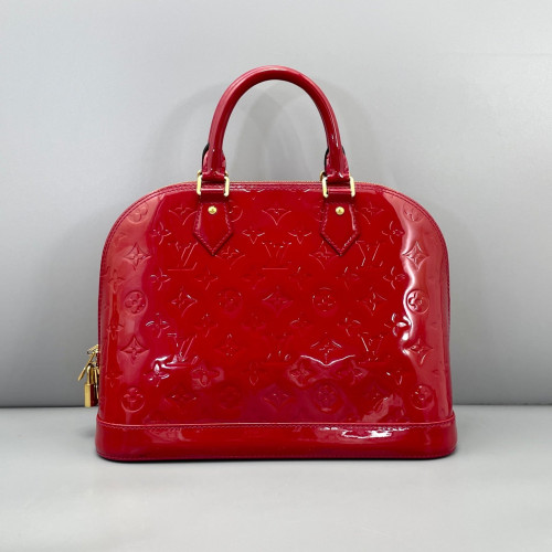 Louis Vuitton Alma PM Vernis Red
