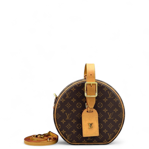 Louis Vuitton Petite Boite Chapeau Monogram Brown