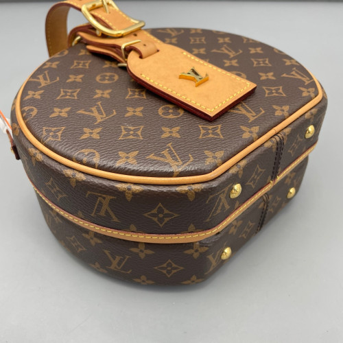 Louis Vuitton Petite Boite Chapeau Monogram Brown
