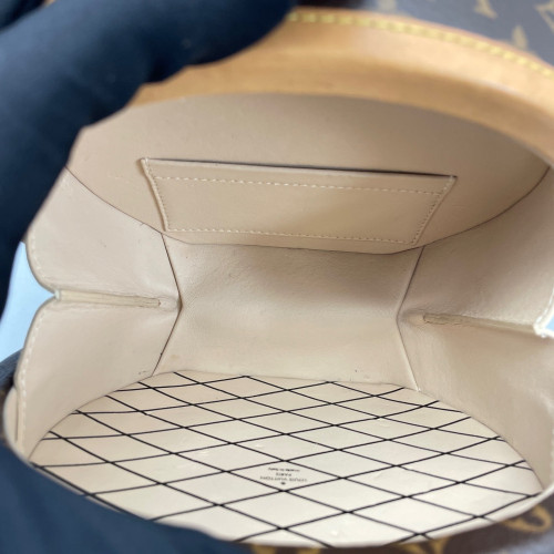 Louis Vuitton Petite Boite Chapeau Monogram Brown