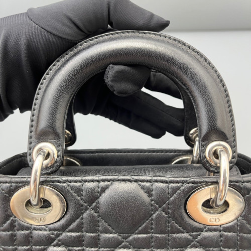 Dior Mini Lady Dior Calfskin Black Dior Mini Lady Dior Calfskin Black