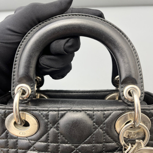 Dior Mini Lady Dior Calfskin Black Dior Mini Lady Dior Calfskin Black
