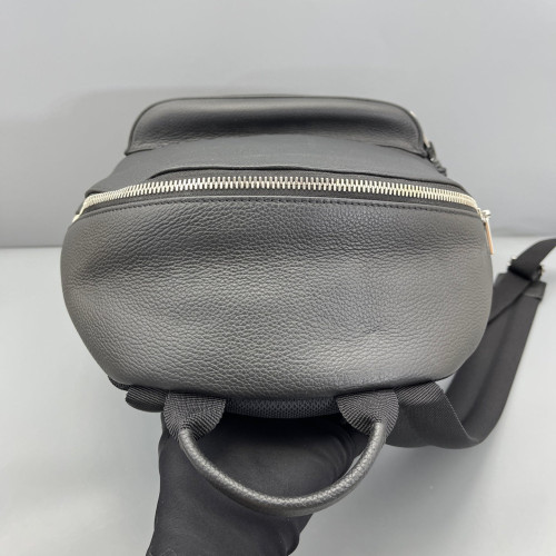Dior Backpack Grained Calfskin Black