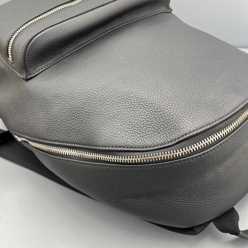 Dior Backpack Grained Calfskin Black