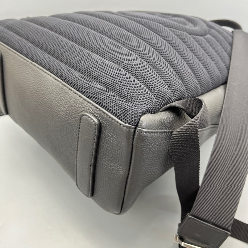 Dior Backpack Grained Calfskin Black