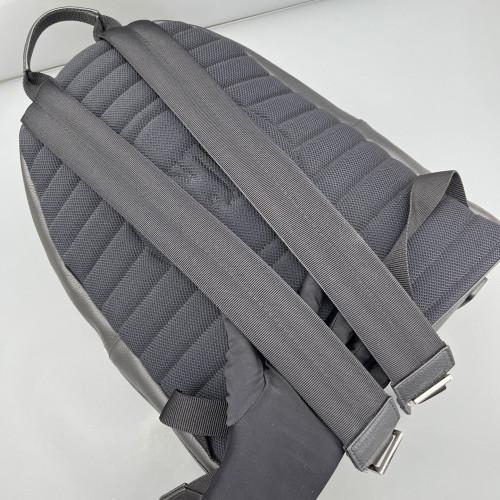 Dior Backpack Grained Calfskin Black