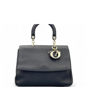 Dior Small Be Dior Flap Grained Calfskin Black Magenta Dior Small Be Dior Flap Grained Calfskin Black Magenta