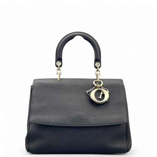 Dior Small Be Dior Flap Grained Calfskin Black Magenta Dior Small Be Dior Flap Grained Calfskin Black Magenta