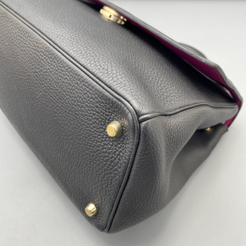 Dior Small Be Dior Flap Grained Calfskin Black Magenta Dior Small Be Dior Flap Grained Calfskin Black Magenta