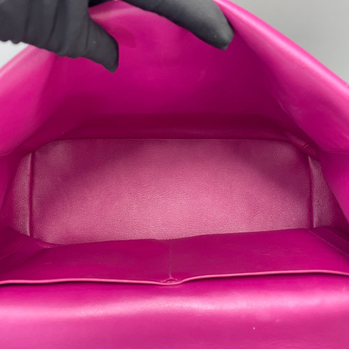 Dior Small Be Dior Flap Grained Calfskin Black Magenta Dior Small Be Dior Flap Grained Calfskin Black Magenta