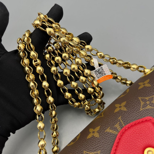 Louis Vuitton Victoire Monogram Red