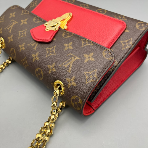 Louis Vuitton Victoire Monogram Red