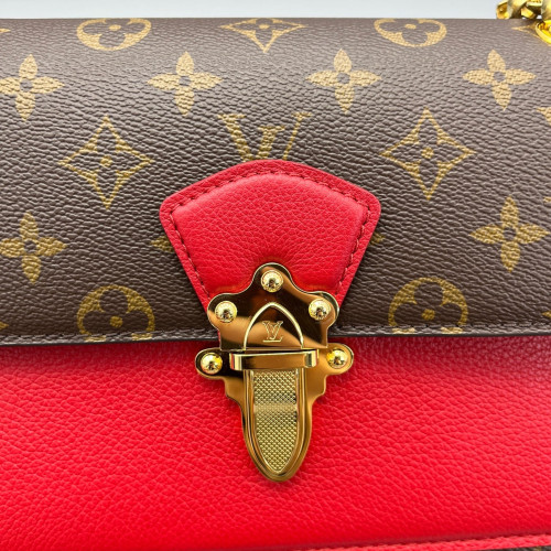 Louis Vuitton Victoire Monogram Red