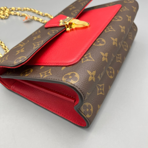 Louis Vuitton Victoire Monogram Red