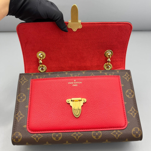 Louis Vuitton Victoire Monogram Red