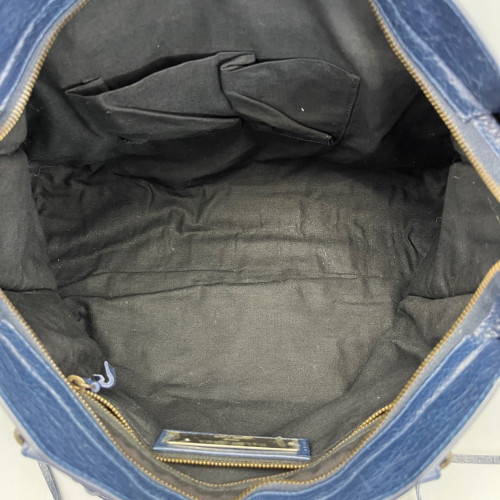 Balenciaga Medium City Arena Lambskin Dark Blue