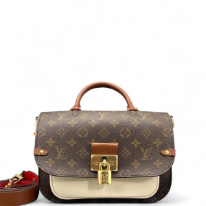 Louis Vuitton Vaugirard Monogram Brown White