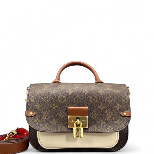 Louis Vuitton Vaugirard Monogram Brown White